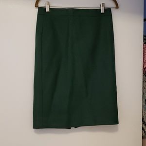 Jcrew wool pencil skirt